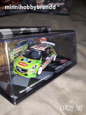 Peugeot 208 T16 R5 Skoda Fabia S2000 Renault Clio Maxi 1.43 Eaglemoss Rally Monte-Carlo, снимка 10 - Колекции - 46522825