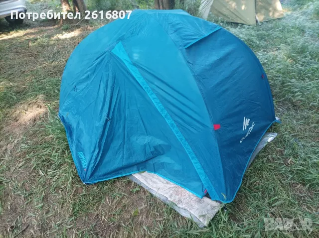 Палатка двуместна QUECHUA Arpenaz 2 Plus Tent, снимка 7 - Палатки - 48781081