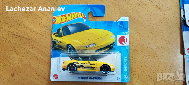 Hot Wheels - '91 Mazda MX-5 Miata