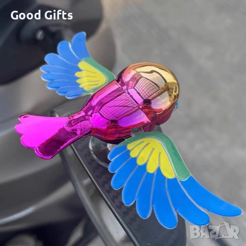 Реалистична Птица за Автомобил – Махащи Крила от Вятъра EMachinery Bird