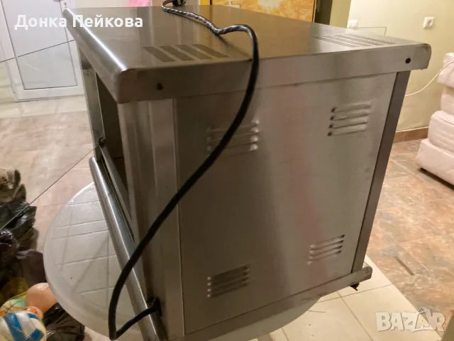 Електрически грил за пилета с въртящи се шишове, снимка 4 - Обзавеждане на кухня - 50136365