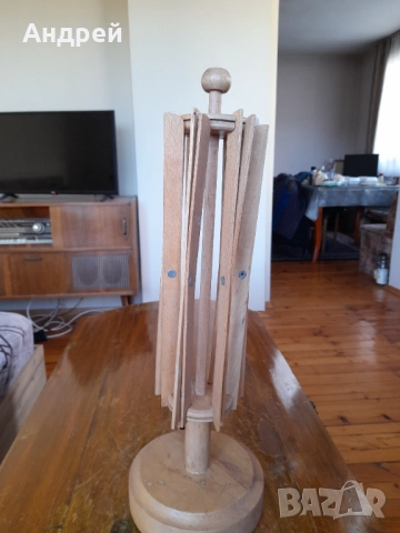 Стара дървена мотовилка за прежда #4, снимка 3 - Антикварни и старинни предмети - 51936971