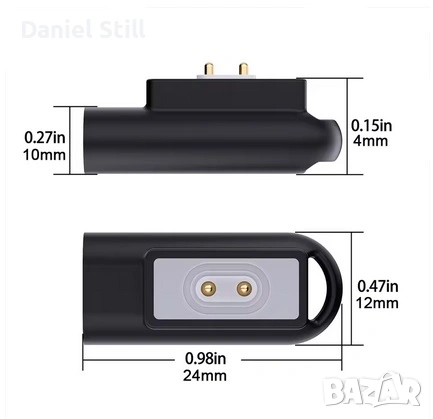 Aдаптер за зареждане на смарт гривни Xiaomi Mi Band 10/9/8 Redmi, снимка 2 - Смарт гривни - 53874294