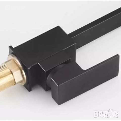 Едноръкохватков кухненски смесител, цвят черен мат, Top Ceramic, снимка 9 - Други стоки за дома - 52854048