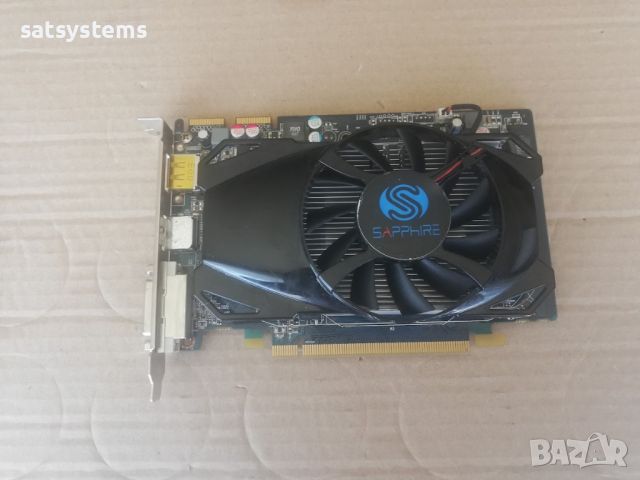 Видео карта AMD Radeon Sapphire HD 5670 HDMI 1024MB GDDR5 128bit PCI-E, снимка 1 - Видеокарти - 39267308