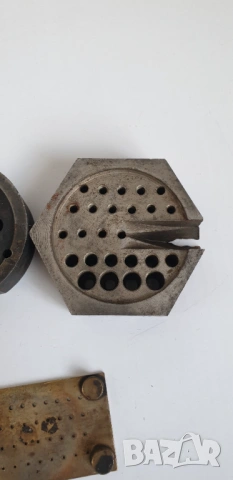 Шестоъгълни занитващи наковални, бижутерски инструменти, снимка 7 - Антикварни и старинни предмети - 54040866