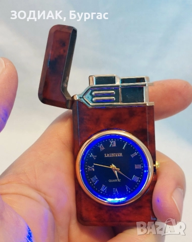 НОВА Запалка с Часовник, снимка 2 - Запалки - 48814499