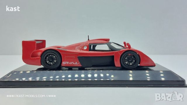 KAST-Models Умален модел на TOYOTA GT-ONE 1998 Altaya 1/43, снимка 4 - Колекции - 46271365