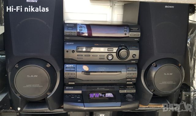 аудио система стерео уредба SONY HCD-XB6, снимка 1 - Аудиосистеми - 45095628