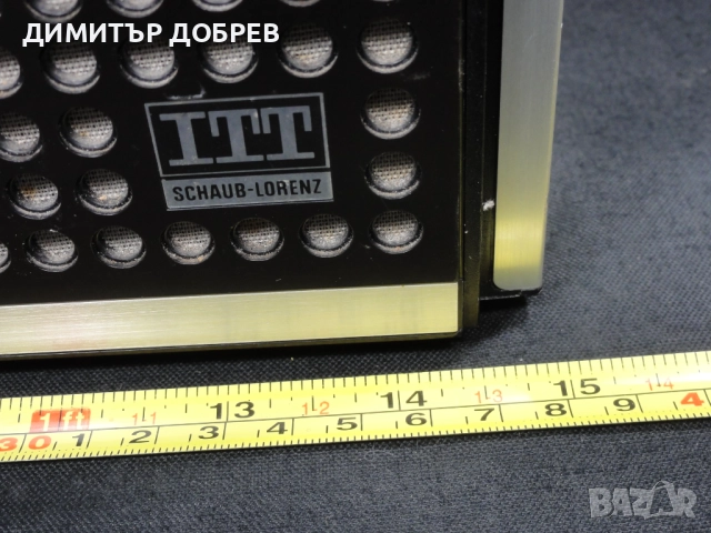 СТАР РЕТРО ТРАНЗИСТОР РАДИО ITT SCHAUB-LORENZ TOURING ELECTRONIC 105, снимка 10 - Радиокасетофони, транзистори - 52538842