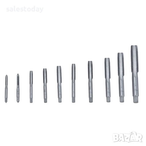 Метчик, 10броя метчици + инструмент, снимка 2 - Аксесоари и консумативи - 38202372