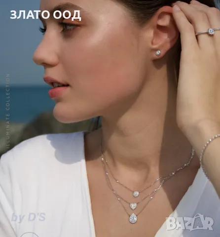 Златни пръстени и обеци с диаманти, снимка 2 - Пръстени - 38455477