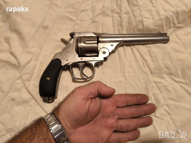 Револвер Смит Smit&Wesston Колекционерско оръжие, пистолет , снимка 4 - Колекции - 53245306