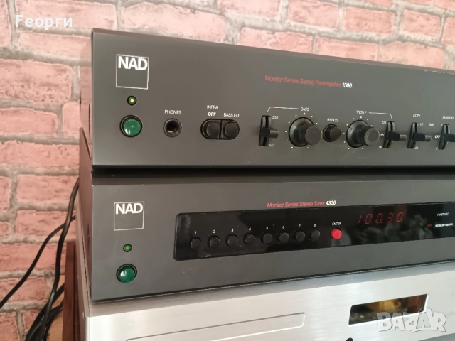 NAD 1300 Monitor Series предусилвател , снимка 3 - Ресийвъри, усилватели, смесителни пултове - 52230973
