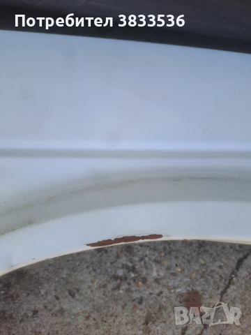 Оригинален бял цвят пр. десен калник за Vw Golf Mk2, снимка 5 - Части - 50806437