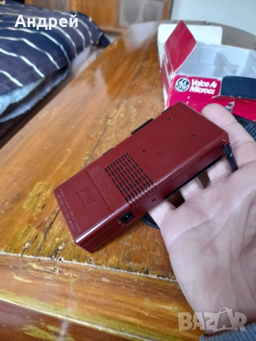 Стар Диктофон General Electric, снимка 6 - Антикварни и старинни предмети - 52226945