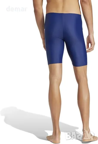 Adidas Мъжки бански с 3 ленти 20 см, тъмносиньо/бяло, 34 и 42, снимка 2 - Бански - 49288928