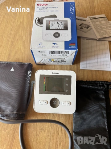 Чисто нов апарат за кръвно налягане baurer