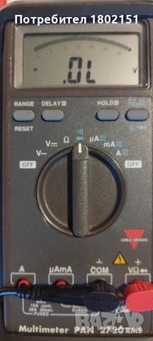 Мултимер CARLO GAVAZZI PAN 2720, снимка 4 - Друга електроника - 52291953