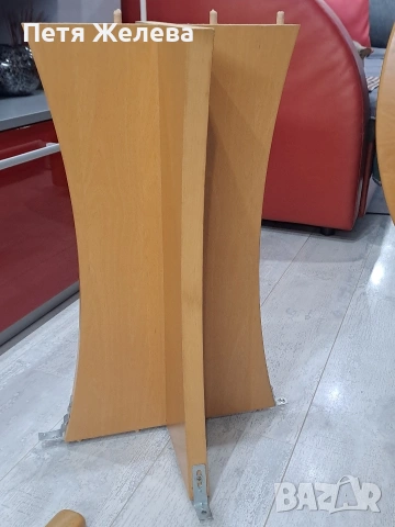 Къгла трапезна маса от дърво/масив- Австрия , снимка 5 - Маси - 53128785