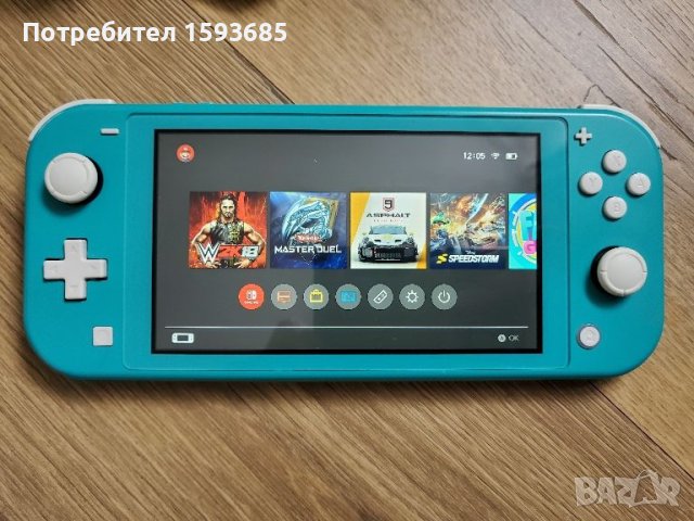 Nintendo Switch Lite + 2 Игри, снимка 4 - Nintendo конзоли - 45928706