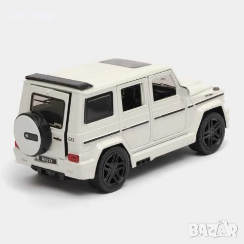 Метална количка MERCEDES G CLASS 63 МАЩАБ 1/24 ПУШЕЩА., снимка 4 - Колекции - 45684778