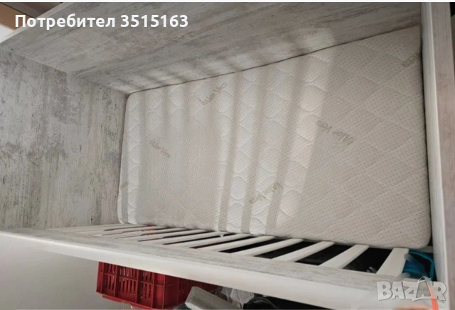 Бебешка дървена, люлееща се кошара/легло, снимка 2 - Кошарки - 53094091