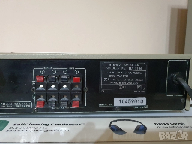 HITACHI-HA-3700, снимка 14 - Ресийвъри, усилватели, смесителни пултове - 52121505