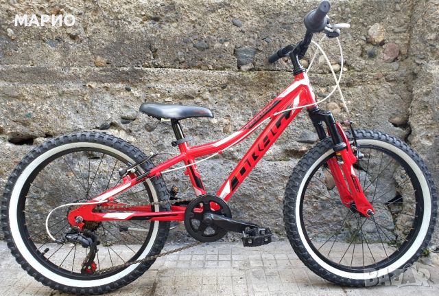 Като нов Алуминиев 20 цола Детски велосипед Drag hardy 6 скорости шим., снимка 1 - Велосипеди - 45918119