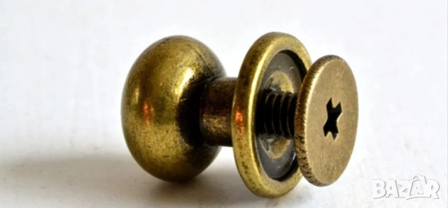 50 бр нитове с топче и винт за закопчаване 12mm, снимка 8 - Други стоки за дома - 53037529