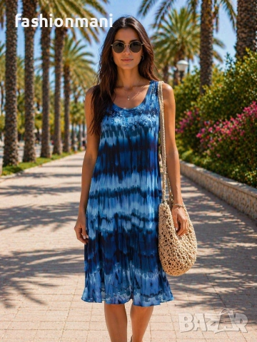 Индийски рокли 18 цвята – код 1397, снимка 6 - Рокли - 49665143