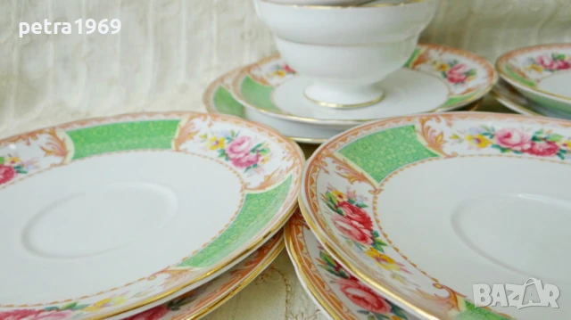 Английски порцеланови тройни сетове на Jackson & Gosling от периода 1919-1930г., снимка 11 - Антикварни и старинни предмети - 49422461