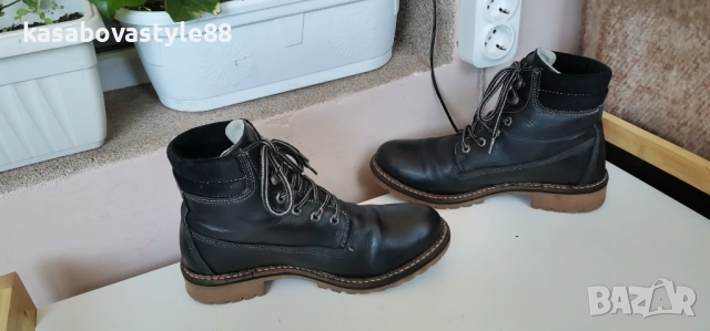 Боти Tamaris 39 н. Естествена кожа , снимка 12 - Дамски боти - 52741552
