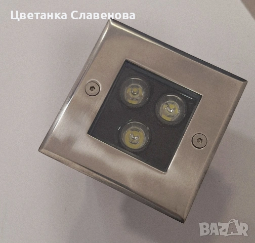 LED осветително тяло за земя или тротоар 3W, снимка 2 - Лед осветление - 54110583