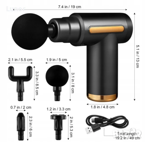 Масажен пистолет, снимка 2 - Масажори - 51328467