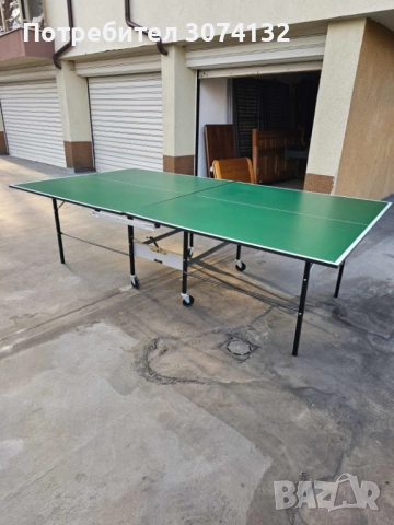Сгъваема тенис маса на колелца за вътрешна употреба, снимка 3 - Тенис - 52806806