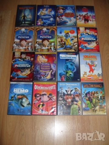 Анимации и филми на DVD , снимка 2 - DVD филми - 51677006