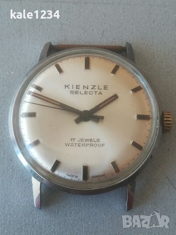 Часовник KIENZLE Selecta. Germany. Vintage watch 1960. Механичен механизъм. Мъжки. Водоустойчив , снимка 10 - Мъжки - 45890102