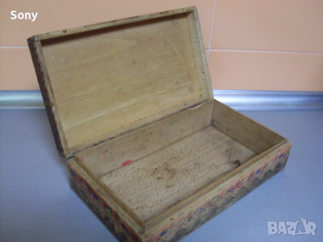 Стара войнишка дървена кутия., снимка 9 - Антикварни и старинни предмети - 52681477