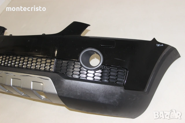 Предна броня Chevrolet Captiva (2006-2011г.) с отвори за пръскалки за фаровете Шевролет Каптива, снимка 2 - Части - 53994285