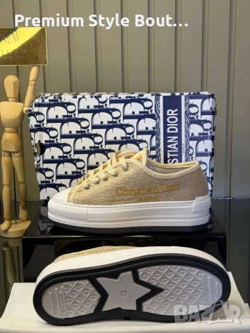 дамски кецове Christian Dior , снимка 3 - Кецове - 53653153