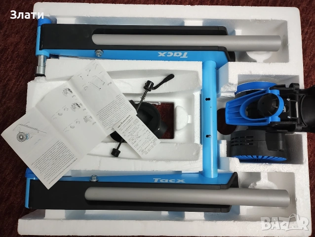 Тренажор Tacx Blue Twist Trainer Blue. , снимка 3 - Аксесоари за велосипеди - 53142712