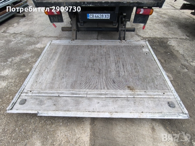 Падащ борд за камион Рено Мидлум алуминиев, работещ, отлично състояние 