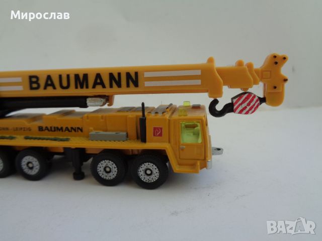 SIKU 1:87 ??? H0 LIEBHERR АВТОКРАН КАМИОН ИГРАЧКА МОДЕЛ, снимка 5 - Колекции - 45204857