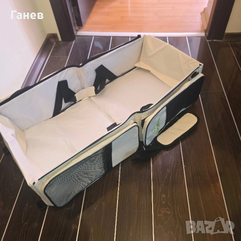 Преносима бебешка чанта Safeplus, снимка 3 - Чанти - 51709456