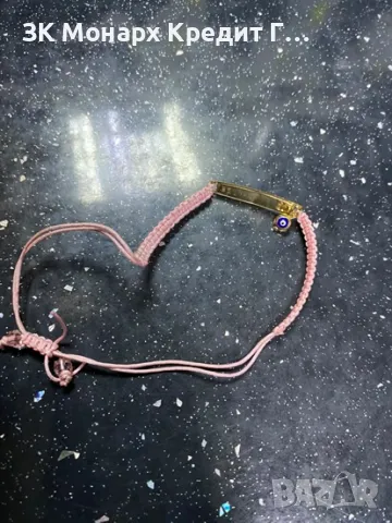 Златна гривна конец , снимка 4 - Гривни - 50027979