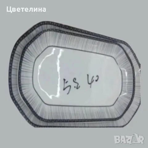 Керамично плато 27см и 32см - Изисканост и функционалност за вашата трапеза, снимка 2 - Сервизи - 47156157