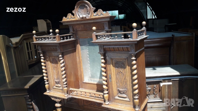 Шкаф-бюфет ретро №76, снимка 4 - Бюфети - 52009356