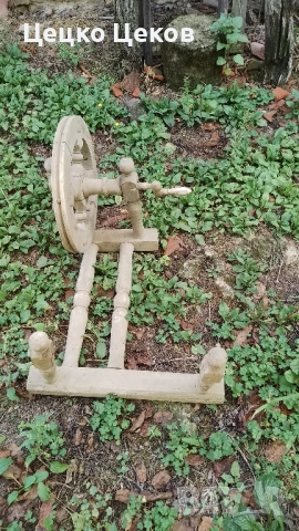 Стар чекръг, снимка 4 - Антикварни и старинни предмети - 51697215