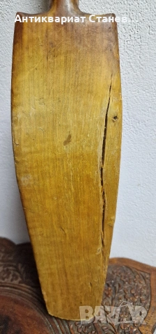 Стара дървена скандинавска шпатула/бъркалка, снимка 17 - Антикварни и старинни предмети - 53981238